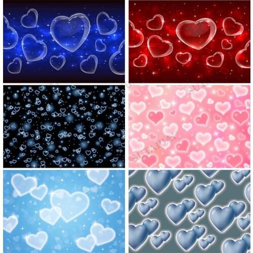 Heart Early 2000s Photo Backdrop Birthday Party Decorations Glitter Heart Sweet 16 18th 21th 30th Women Men Birthday Background