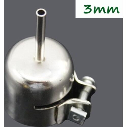 Hot Air Gun Nozzle Tip PLCC Package Typhoon Desoldering Nozzle 850 Series of Air Nozzles 3MM 10pcs/lot