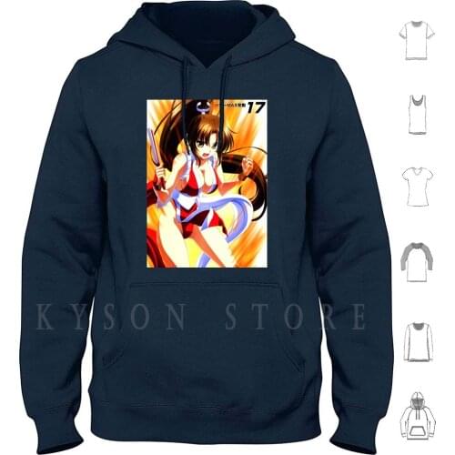 Mai Shiranui #13 Hoodie long sleeve Cotton Sexy Hentai Ecchi Echi Erotic Lewd Tits Titties Boob Boobs Oppai