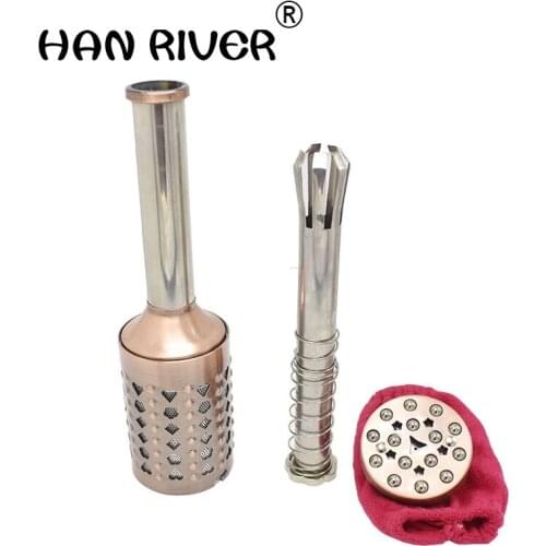 Massager tai moxibustion rods bronze warm moxibustion moxibustion rods large beauty portable multifunctional massage moxibus