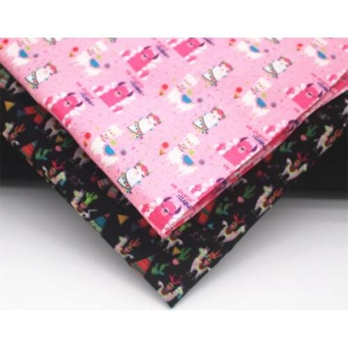 Half yard 45*140cm cartoon print polyester cotton patchwork fabric mask 597