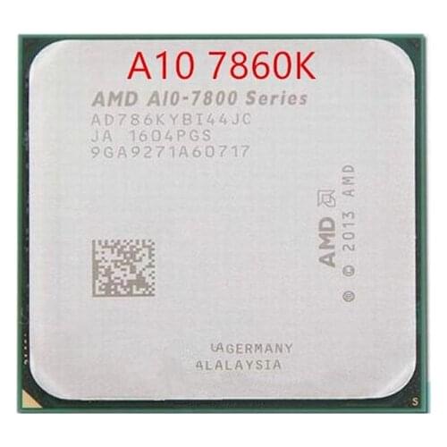 AMD APU A10-7860K CPU Quad Core 3.6GHz 4MB Socket FM2+ Cache With Radeon R7 Desktop processor Free shipping