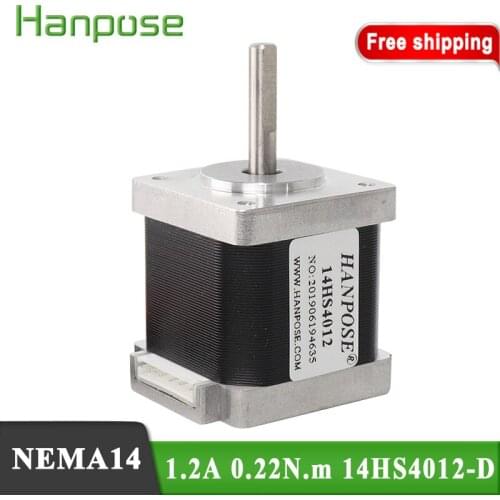 Nema14 Stepper Motor 35 Series motor 35BYGH 1.2A 0.22N.M 4 lead 14HS4012 motor for for 3D Medical machinery accessories