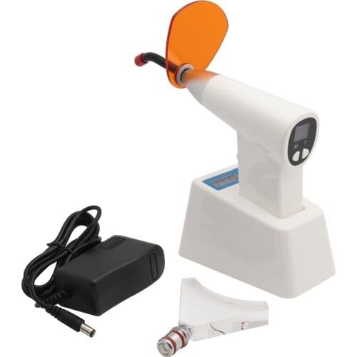 LED Curing Light Dental Cure Lamp Curing Machine With Light Meter Whitening Tip LYC240D Wireless Cordless Solidify