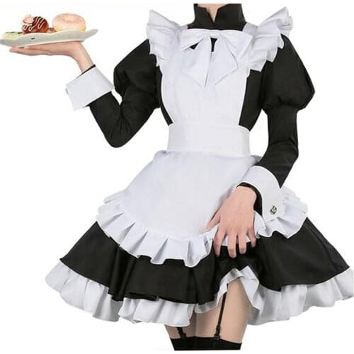 Anime Fate Grand Order stay night zero saber Astolfo Maid Outfit Lolita Dress party alice halloween cosplay costume