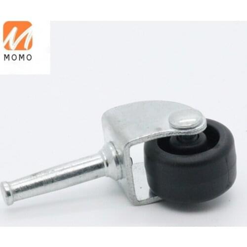 Economical 28mm Single divan wheel castor for furniture sliding with strong load bearing