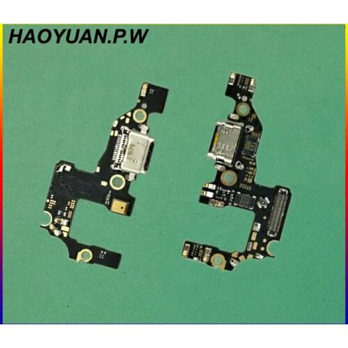 HAOYUAN.P.W Original USB Charging Port Connector Flex Cable with Mic Connector Dock For Huawei P10 Fast Shipping