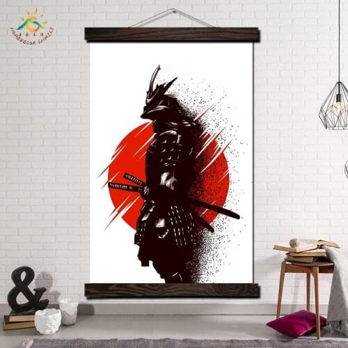 Wall Art Canvas Prints Painting Frame Canvas Painting Poster art print wall poster wall pictures for bedroom Japan Samurai