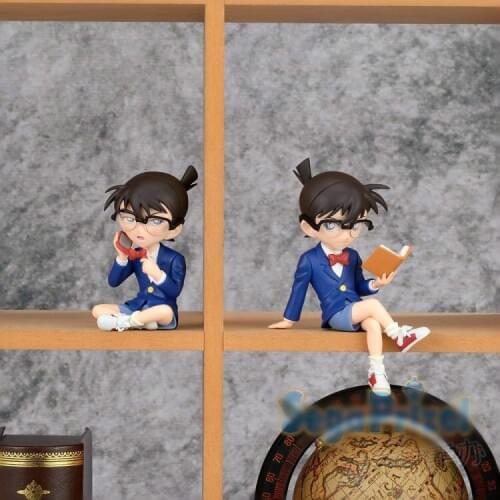 [MYKPOP]DETECTIVE CONAN Action Figure 12cm Cartoon Figure Decoration for Desk Birthday Cake Amine Fans Collection SC20091417