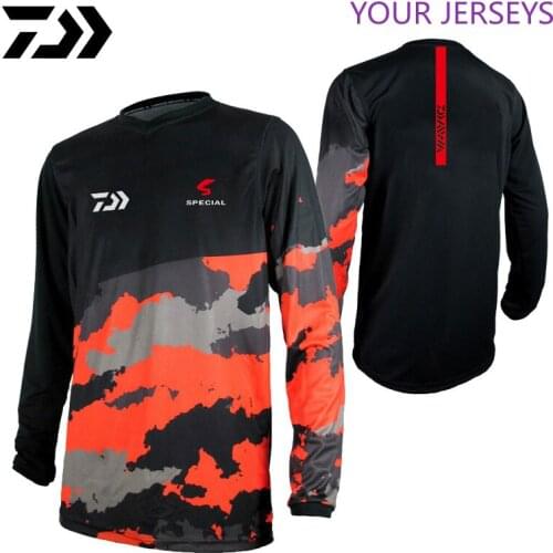 2022 New DAIWA Quick Drying Fishing Clothing Long Sleeve Sunscreen Anti-uv Breathable Summer Shirt Autumn Jersey DAIWA Pesca