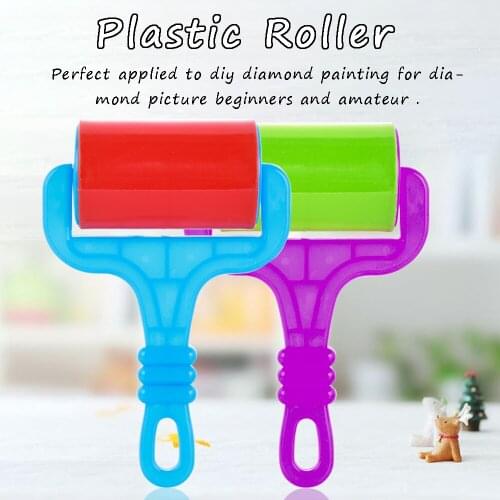 New Multifunction Diamond Painting Cross Stitch Tool Diamond Painting Plastic Roller Rolling Tool Diamond Painting Accessories