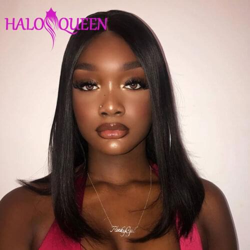 Straight Bob Human Hair Wigs 4X4 Lace Closure Bob Wigs Straight Short Bob Wig Malaysian Bob Wig Lace Frontal Human Hair Wigs