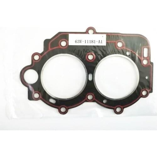 Outboard Engine 63V-11181-A1 Cylinder Head Gasket for Yamaha 2-Stroke 9.9hp 15hp 63V Boat Motor