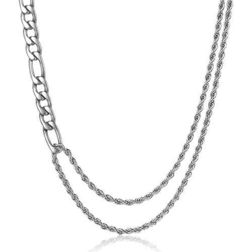 Trendsmax Silver Chains