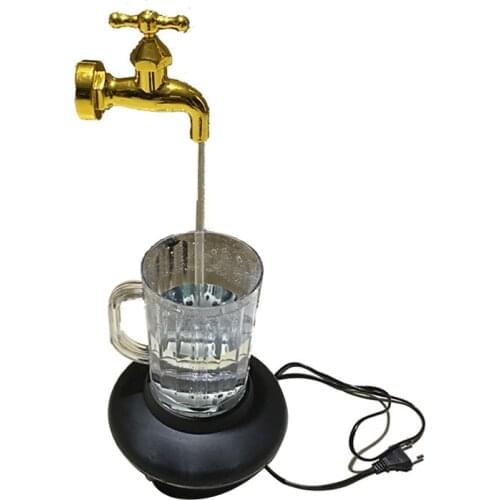 Magic Color Changing Faucet Mug - Tabletop Fountains Home Office Decoration EU Plug