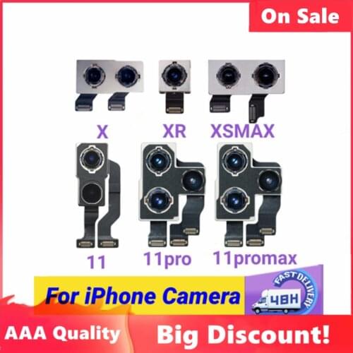 Original For iPhone X XR XS XSMax 11 11PRO 11PROMAX pro max Rear Camera Back Camera Flex Cable Repair Phone Part Back Camera