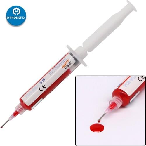 PHONEFIX 10CC UV Solder Resist Mask Welding Fluxes Oil Paste Flux Cream Green Yellow Red Blue For Phone Circuit Board Protect