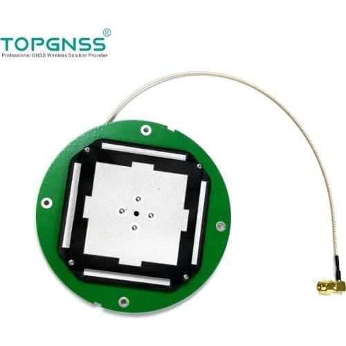 10PCS High-precision RTK GNSS GPS antenna ZED-F9P GPS Antenna high gain CORS Antenna SMA-J 3-18V GNSS GPS GLO GAL BDS,TOP128