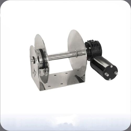 12V 600W Freefall Marine Boat Anchor Drum Winch Windlass For Boat From 20ft to 35ft DF612