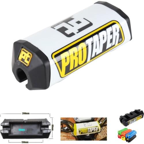 2.0 Square Motocross Handlebar Chest Protector Cross Bar Pad For 28mm 1-1/8 Handle Bar Motorcycle Dirt Bike Pit Bike ATV Quad