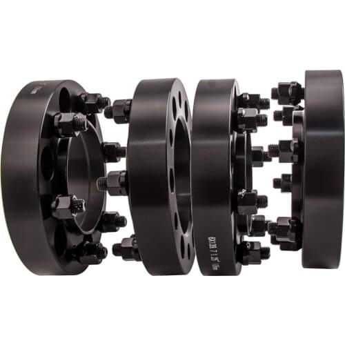 4) 32mm 6x139.7 to 6x5.5 Wheel Spacer Adapters 12x1.5 Studs 106mm Hub Centric