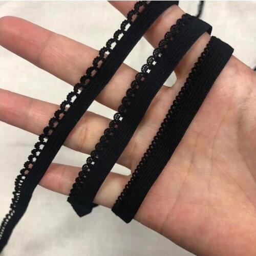 5 Meters Thin Elastic Lace Band Brief Lingerie Lace Ribbon Trim Sewing 10mm Width DIY Garment Underwear Accessories