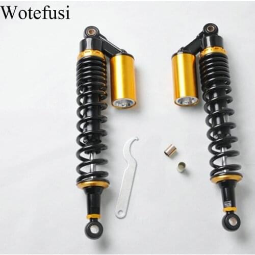 Wotefusi 15 3/4" 400mm Shock Absorbers For Suzuki Yamaha 450 Raptor 700 660 ATV [PA75]