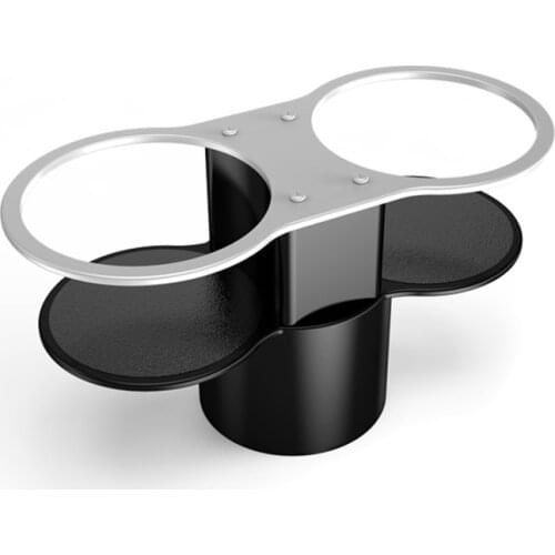 Car Drink Holder Dual Cups Holder Beverage Cup Stand Two Cup Holder Drink Bottle Mount Stand Portable Car Bottle Holder