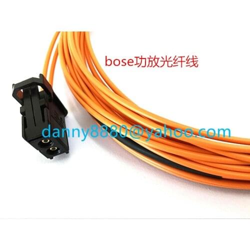 Free shipping optical fiber cable most cable 400CM for BWMN AU-DI AMP Bluetooth car GPS car fiber cable for nbt cic 2g 3g 3g