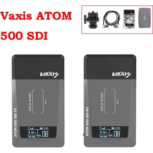 Vaxis ATOM 500 SDI Wireless Transmission System Wireless Transmitter Receiver 1080P HD Dual HDMI Image Video photography Camera