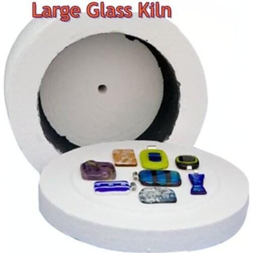 Large Microwave kiln (19.5*11cm) Wholesale Glass Making Tools Extra Large Microwave Kiln