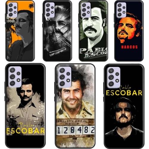 Pablo Escobar Narcos Phone Case For Samsung Galaxy A52 A32 A42 A72 A12 A21S A20e A40 A50 A70 A31 A51 A71 A02S