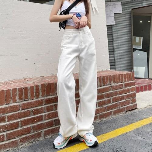 Spring Autumn Y2K Wide-leg Jeans Womens High-waist Denim Pants Retro Loose Mom Trousers Boyfriend Jeans Pantalon Femme Vaqueros