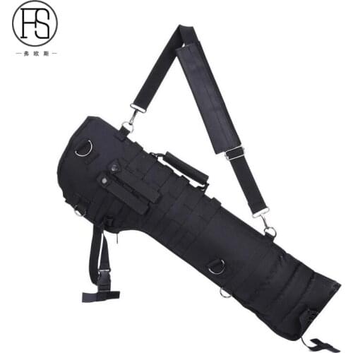 FS Tactical Scabbard Army Green Black Military Holster Assault Shotgun 600D