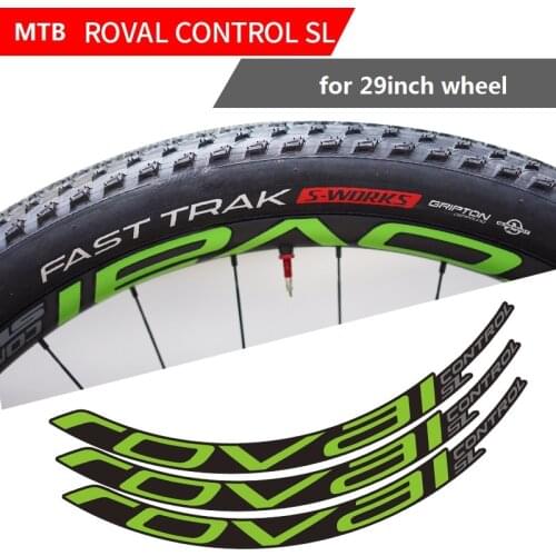 2019 Two Wheel Sticker Set for Roval Control SL Mountain Bike 29inch Wheel MTB Cycling Bicycle Decal