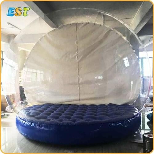 Cheap Inflatable Snow Bubble Tent Xmas Inflatable Tents Hot Sale Inflatable Snow Globe