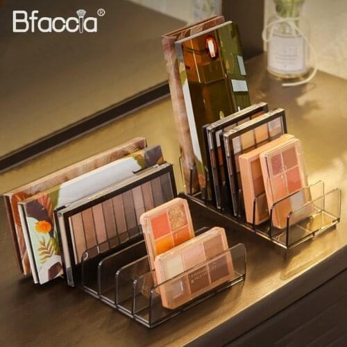 7 Grids Clear Acrylic Eyeshadow Compact Organizer Drawer Organization Divider Makeup Storage Box Transparent Slot Cosmetics Case