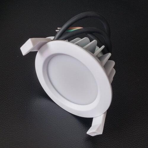 Driverless 8W HV LED Downlight 220V IP65 Waterproof Bathroom Shower Room Washroom Dimmable Ceiling Spots Recessed Lamp Sample