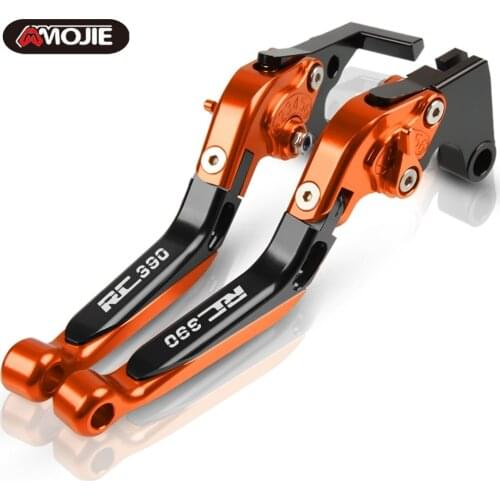 Motorcycle Extendable Adjustable Foldable Handle Levers Brake Clutch Lever For RC390 2013 2014 2015 2016 2017 2018 2019