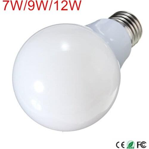 High power E27 7W 9W 12W Led lighting 16/22/24 SMD 5730 AC220V 230V 240V led bulbs lamps Warm White/Cold White