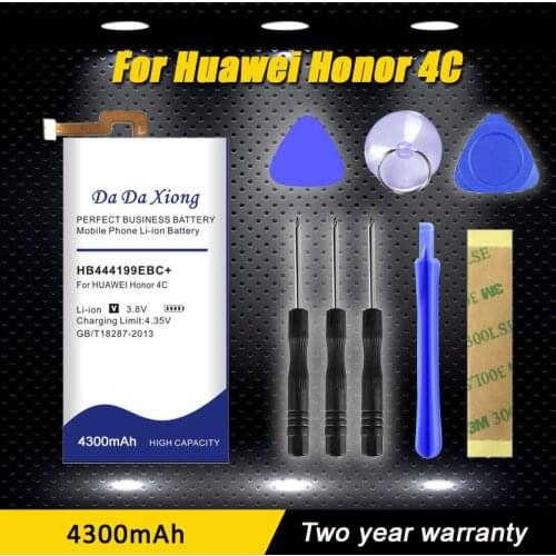 2019 New High quality 4050mAh HB444199EBC+ phone Battery for Huawei Honor 4C C8818 battery