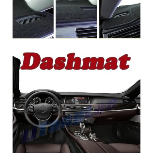 Car DashMat Cover Sun Protection Carpet Anti Slide Pad For BMW 5 F10 M5 F11 F18 2010~2016 Insulated Dash Mat