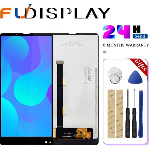 For Oukitel MIX 2 LCD Display And Touch Screen 5.99" Digitizer Assembly Replacement mix2 +Tools +Adhesive