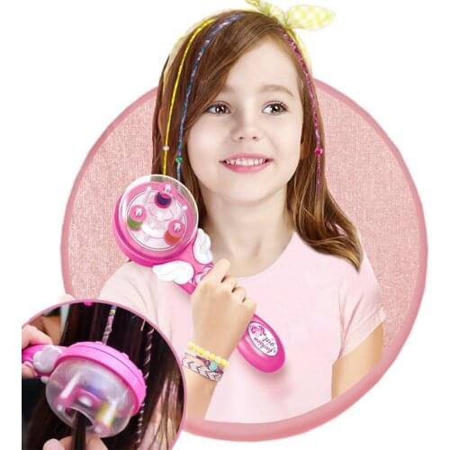 Electric Automatic Hair Braider DIY Braiding Hairstyle Tools Twist Braider Machine Hair Braid Weave Toys Christmas Gift for Kids