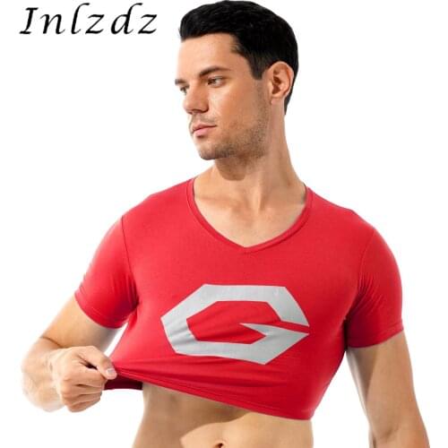Inlzdz Mens Summer T-shirts
