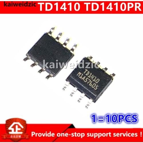 Kaiweikdic New imported original TD1410PR TD1410 SOP8 PWM Buck DC / DC portable power supply chip Integrated circuit