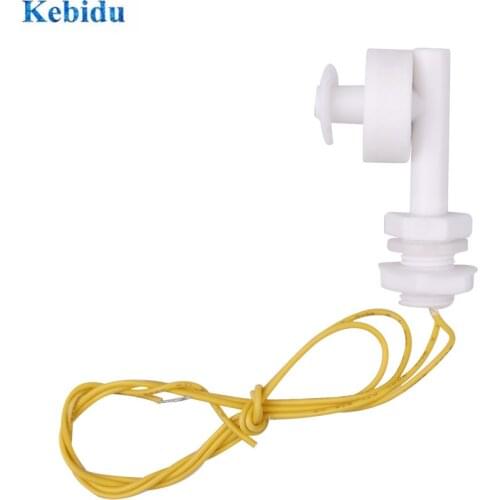 KEBIDU Liquid Water Level Sensor White PP Right Angle Float Switch