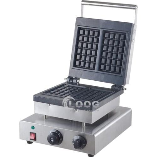 Kitchen Equipment Best Belgian Waffle Maker Machine Commercial Electric Customized Waffle Baker with Timer