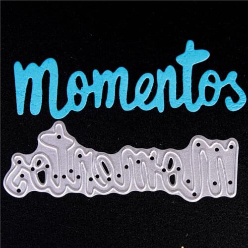 Metal Cutting Dies For Diy Scrapbooking Die Cut New 2018 Cuts For Paper Card Making Craft Embossing Photo Spanish Letters Word
