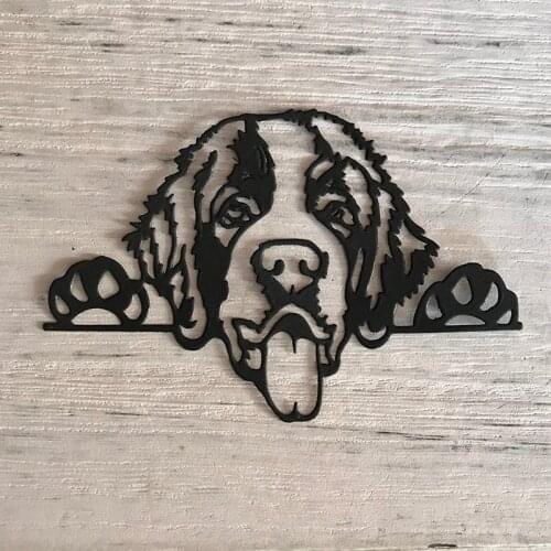 MISS VINTAGE Dog Metal Cutting Dies Animal Cut Die Mold Decoration Scrapbook Paper Craft Knife Mould Blade Punch Stencils